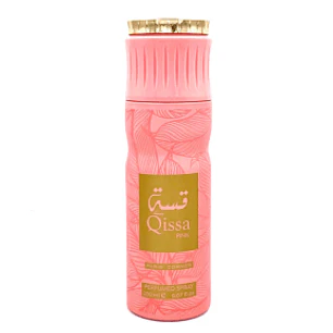 Desodorante Paris Corner Qissa Pink Perfume Spray 200 ml Mujer