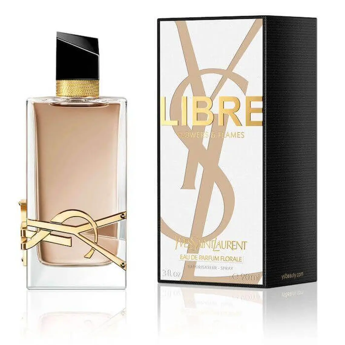 Perfume Yves Saint Laurent Libre Flowers And Flames EDP Florale 90 ml Mujer 1