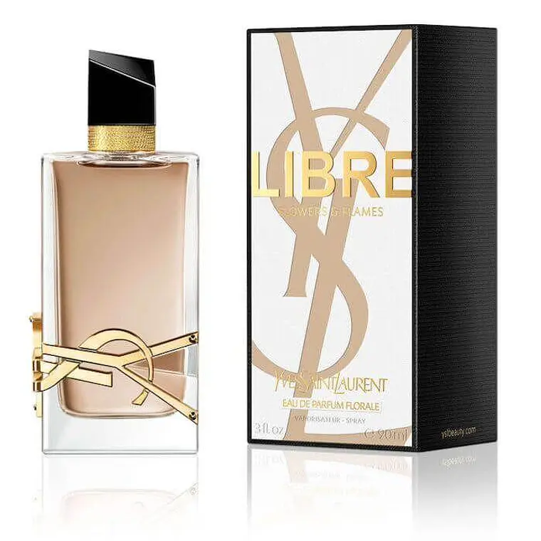 Perfume Yves Saint Laurent Libre Flowers And Flames EDP Florale 90 ml Mujer 1