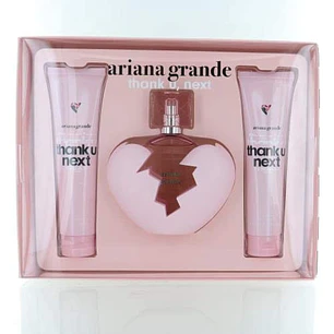 Estuche Thank U Next Ariana Grande Edp 100Ml Mujer (3Pcs)