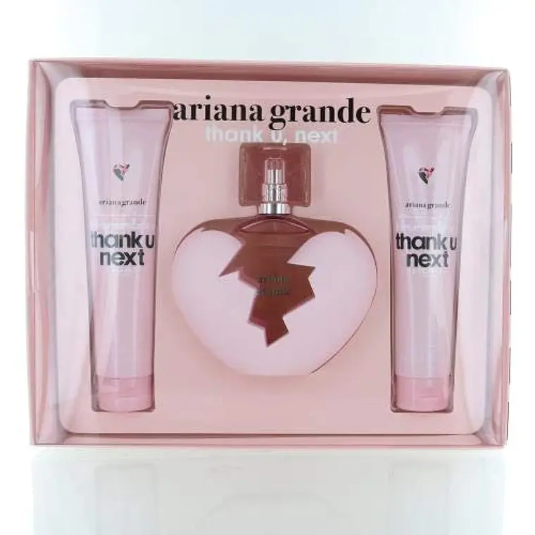 Estuche Thank U Next Ariana Grande Edp 100Ml Mujer (3Pcs) 1