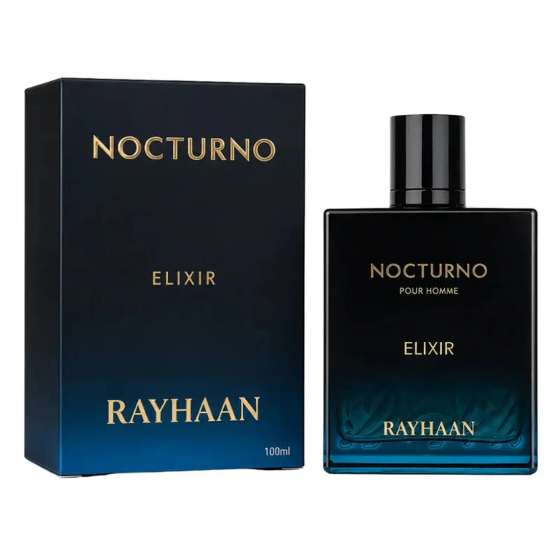 Perfume Rayhaan Nocturno Elixir EDP 100 ML Hombre 1