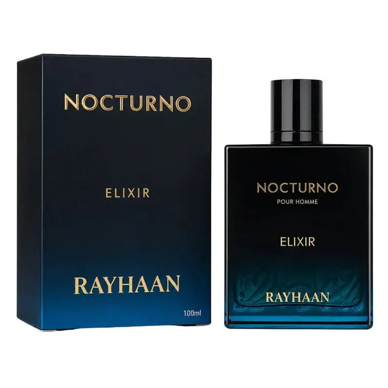 Perfume Rayhaan Nocturno Elixir EDP 100 ML Hombre 1