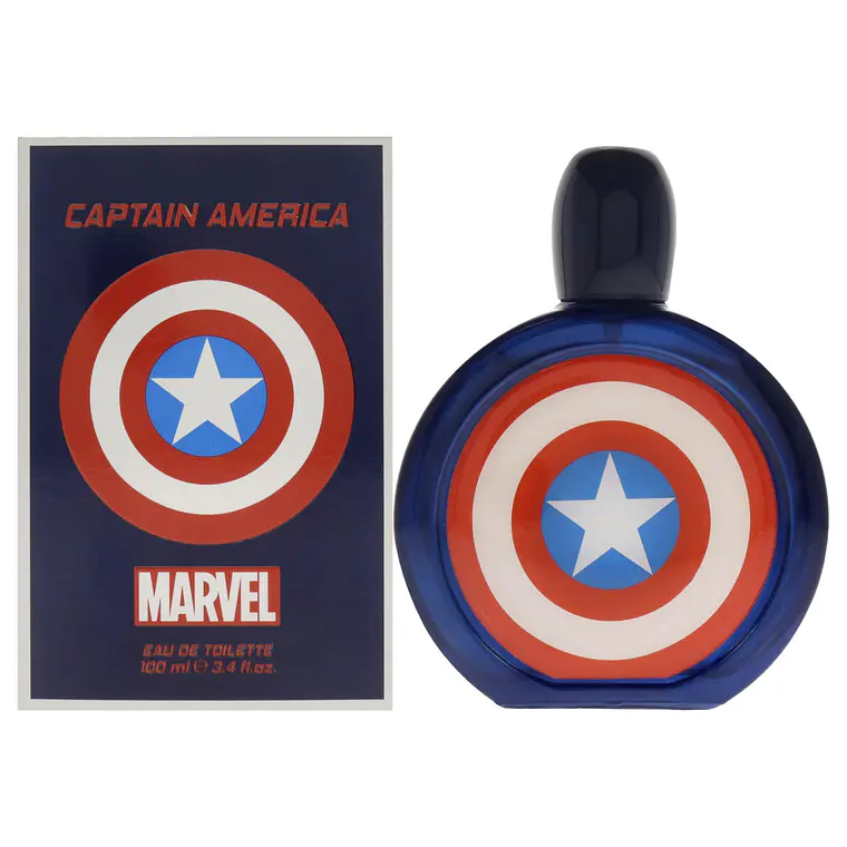 Perfume Marvel Captain America Edt 100Ml Hombre 1