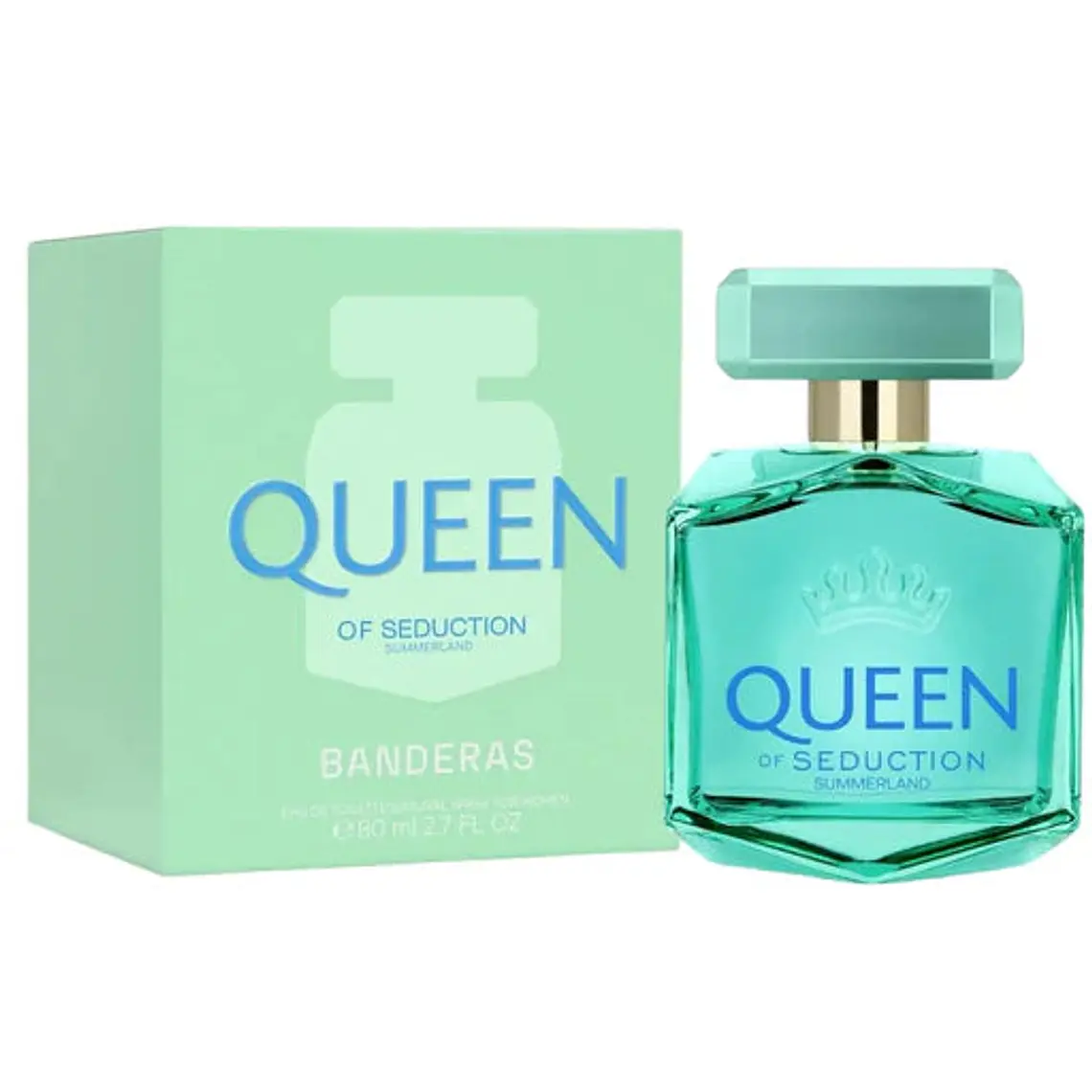 Perfume Antonio Banderas Queen of Seduction Summerland EDT 80 ml Mujer 1