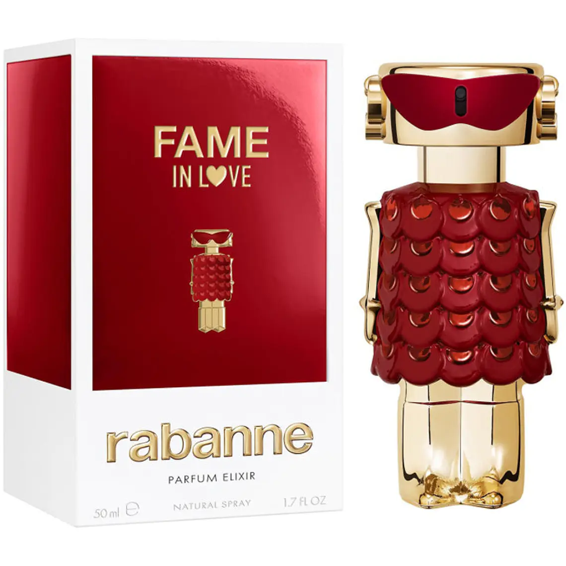 Perfume Rabanne Fame In Love Parfum Elixir 50 ml Mujer 1
