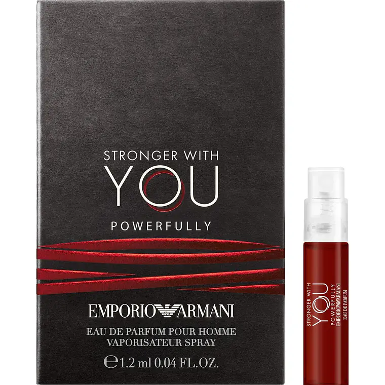 Pack Miniatura Emporio Armani Stronger With You Powerfully Edp 1.2ml*16 Hombre (Total 19ml) 1