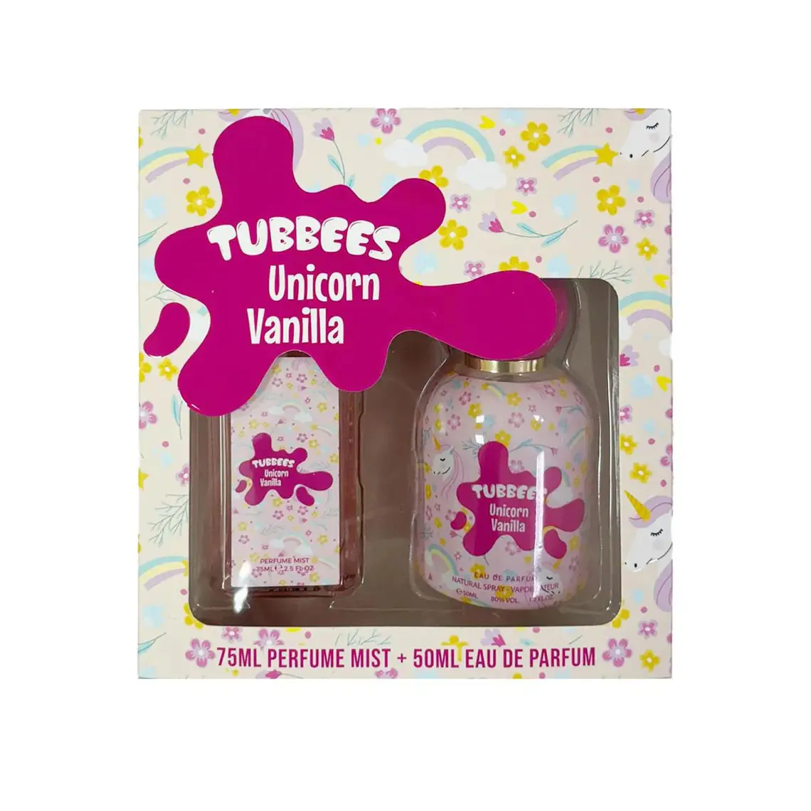 Estuche Tubbees Unicorn Vanilla 75Ml Perfume Mist + 50Ml Edp Unisex 1