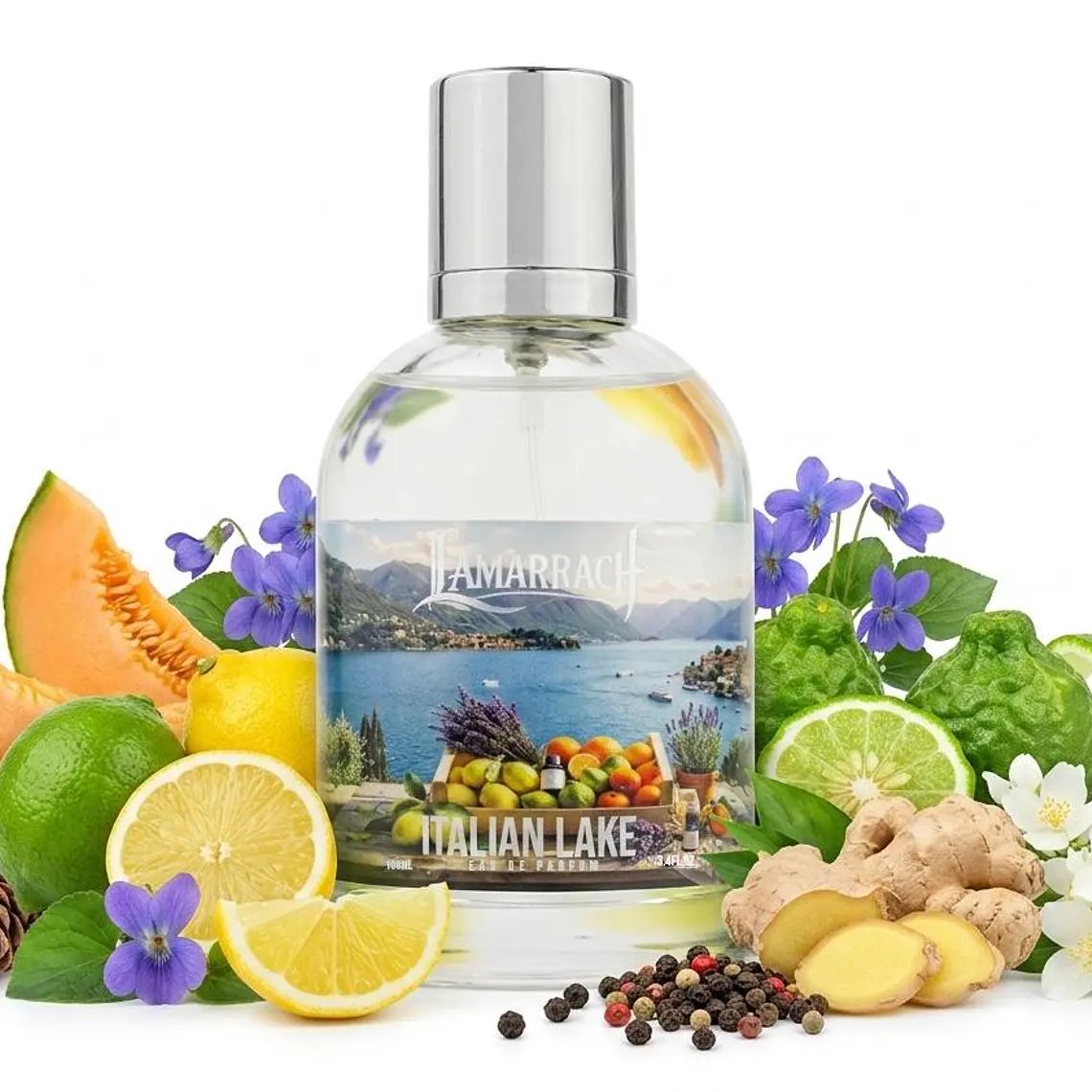 Perfume L'amarrach Italian Lake Edp 100ml Hombre - Inspirado En Erolfa 1