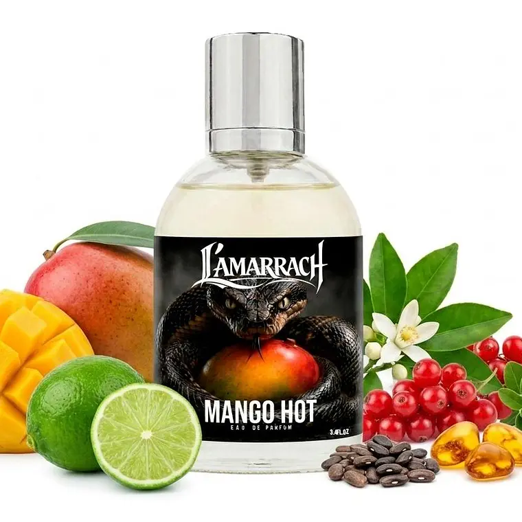 Perfume L'amarrach Mango Hot Edp 100ml Unisex - Inspirado En God Of Fire 1