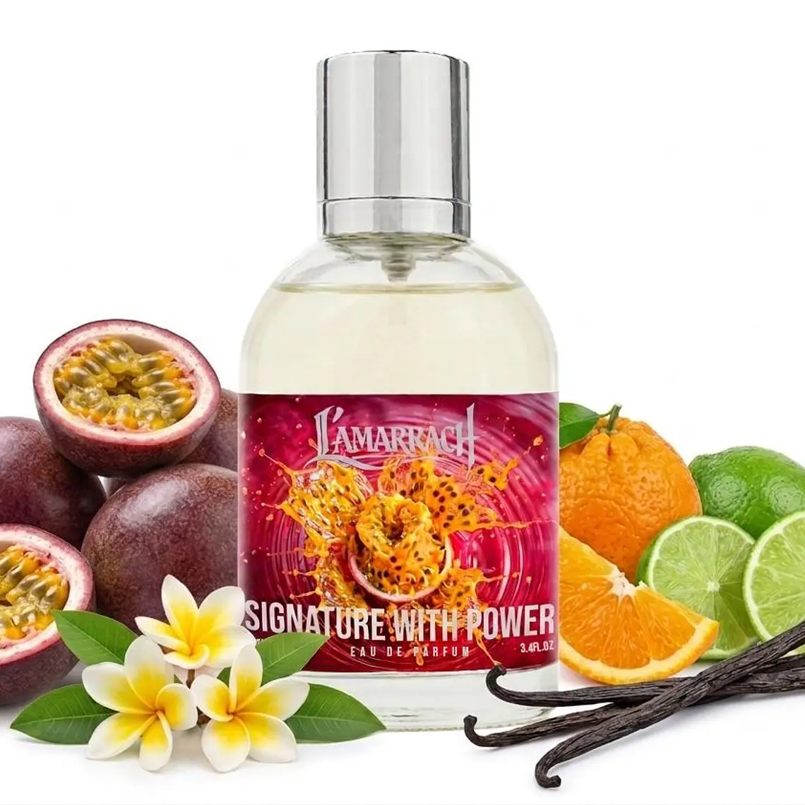 Perfume L'amarrach Signature With Power Edp 100ml Mujer- Inspirado En Power Of You 1