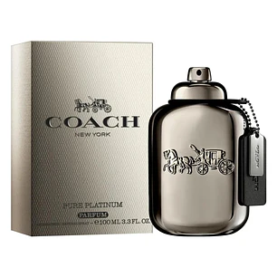 Tester Coach New York Pure Platinum Parfum 100 ml Hombre