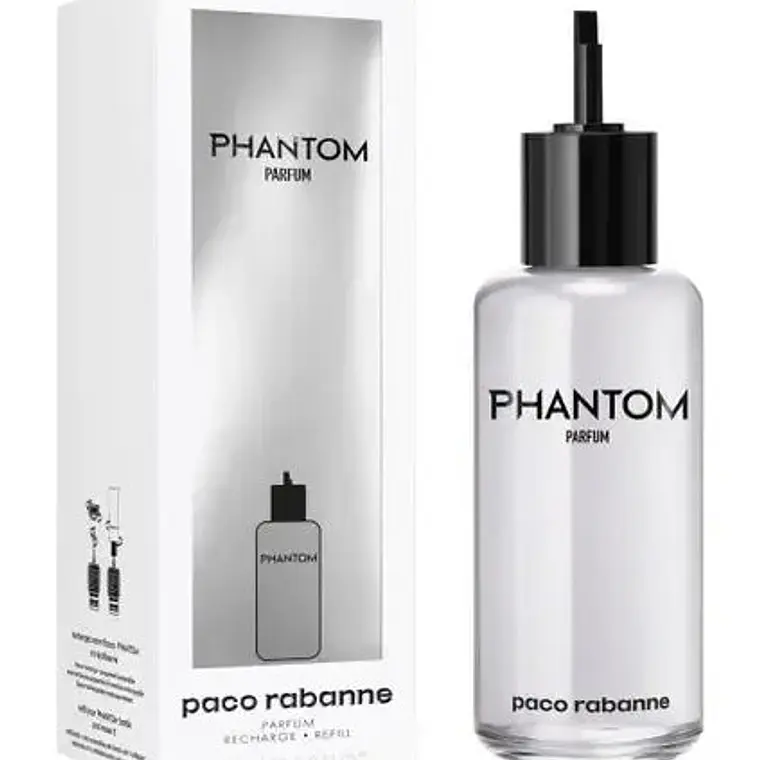Perfume Paco Rabanne Phantom Parfum 200 ml Recargable/Refill Hombre 1