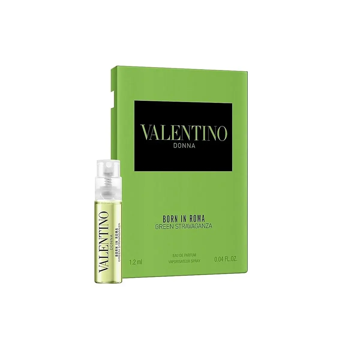 Miniatura Valentino Uomo Born in Roma Green Stravaganza (1.2ml* 16 pack) Mujer 1