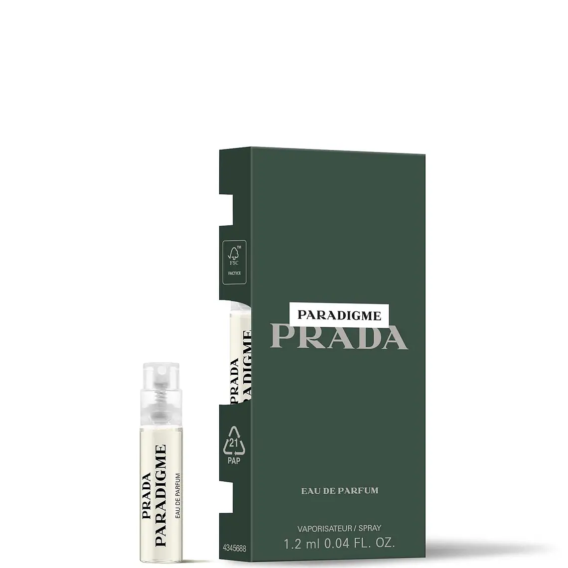 Miniatura Prada Paradigme Edp(1.2ml* 16 pack) Hombre 1