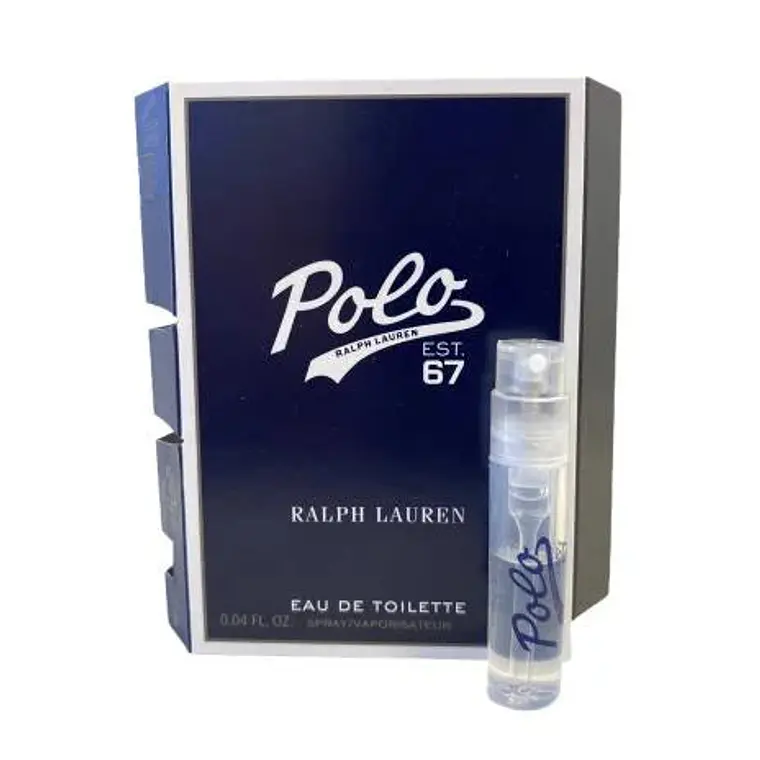 Miniatura Ralph Lauren Polo 67 Edt (1.2ml*16 pack) Hombre 1