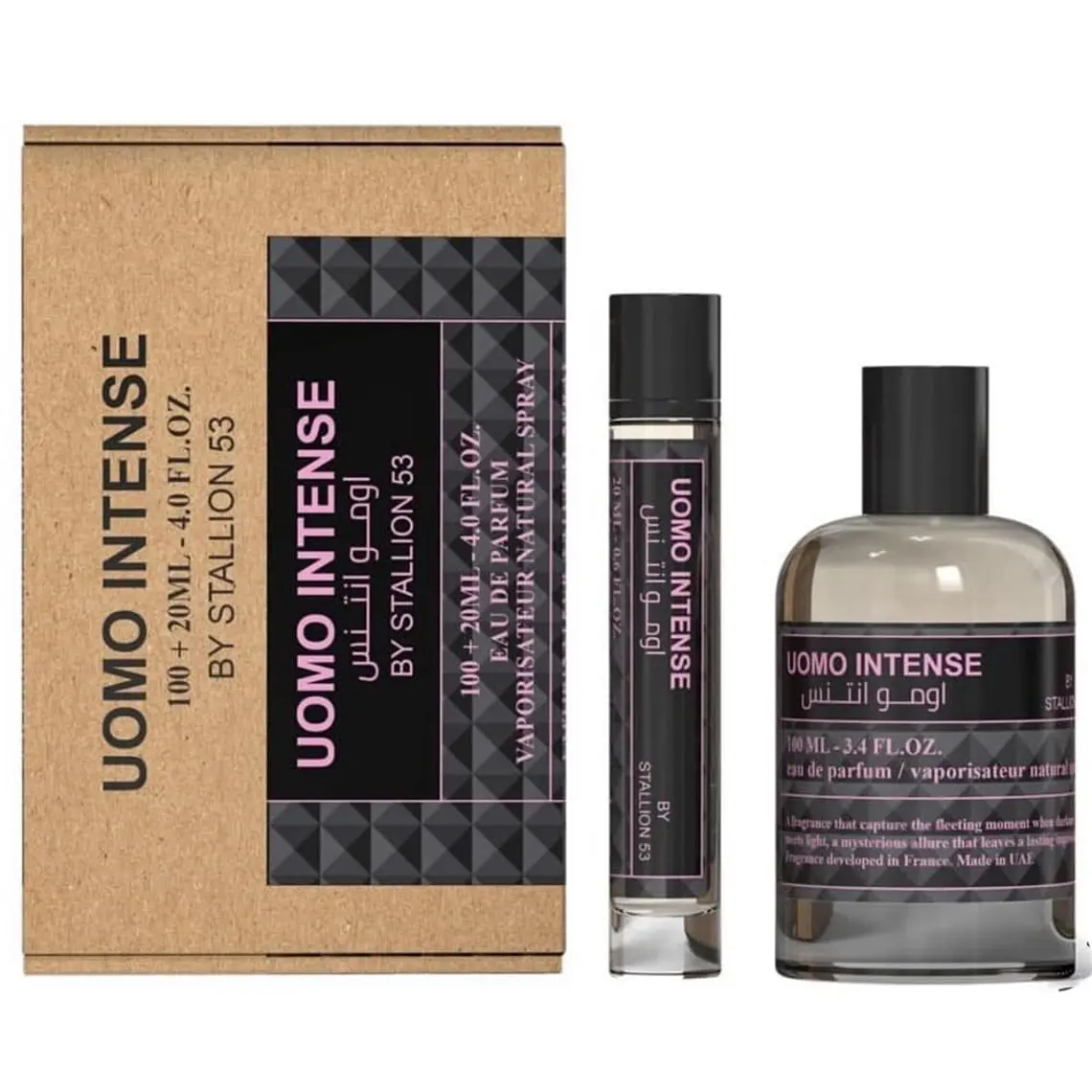 Perfume Emper Uomo Intense By Stallion 53 100+20ml Hombre 1