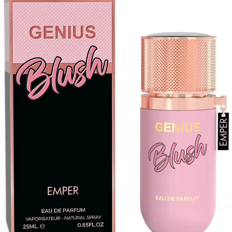 Perfume Emper Genius Blush Edp 25ml Mujer 1