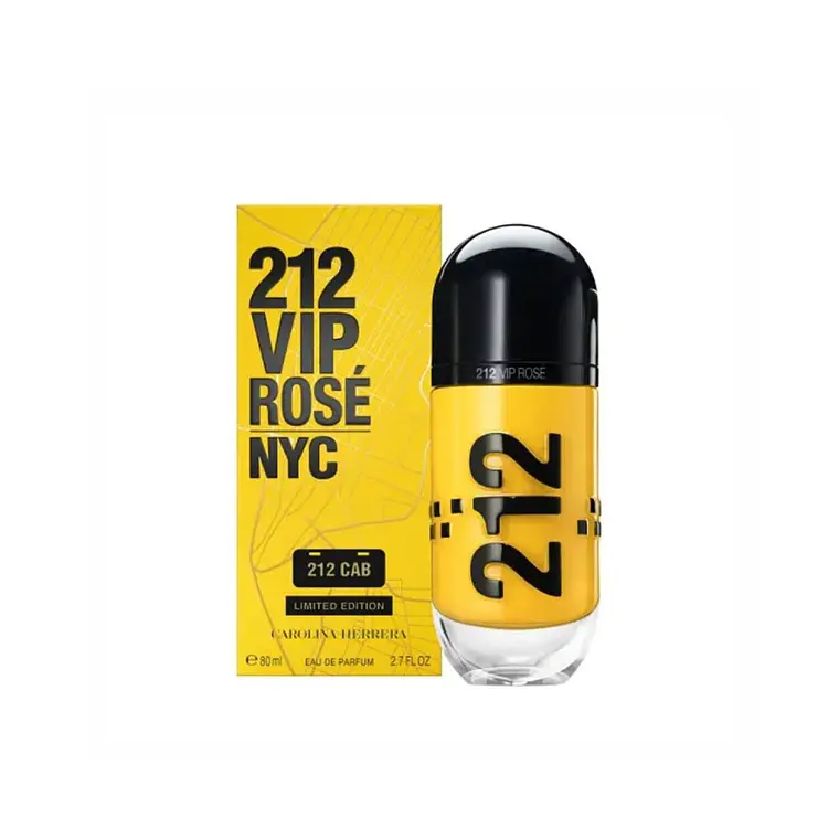 Perfume Carolina Herrera 212 Vip Rosé NYC 212 Cab Limited Edition EDP 80 ml Mujer 1