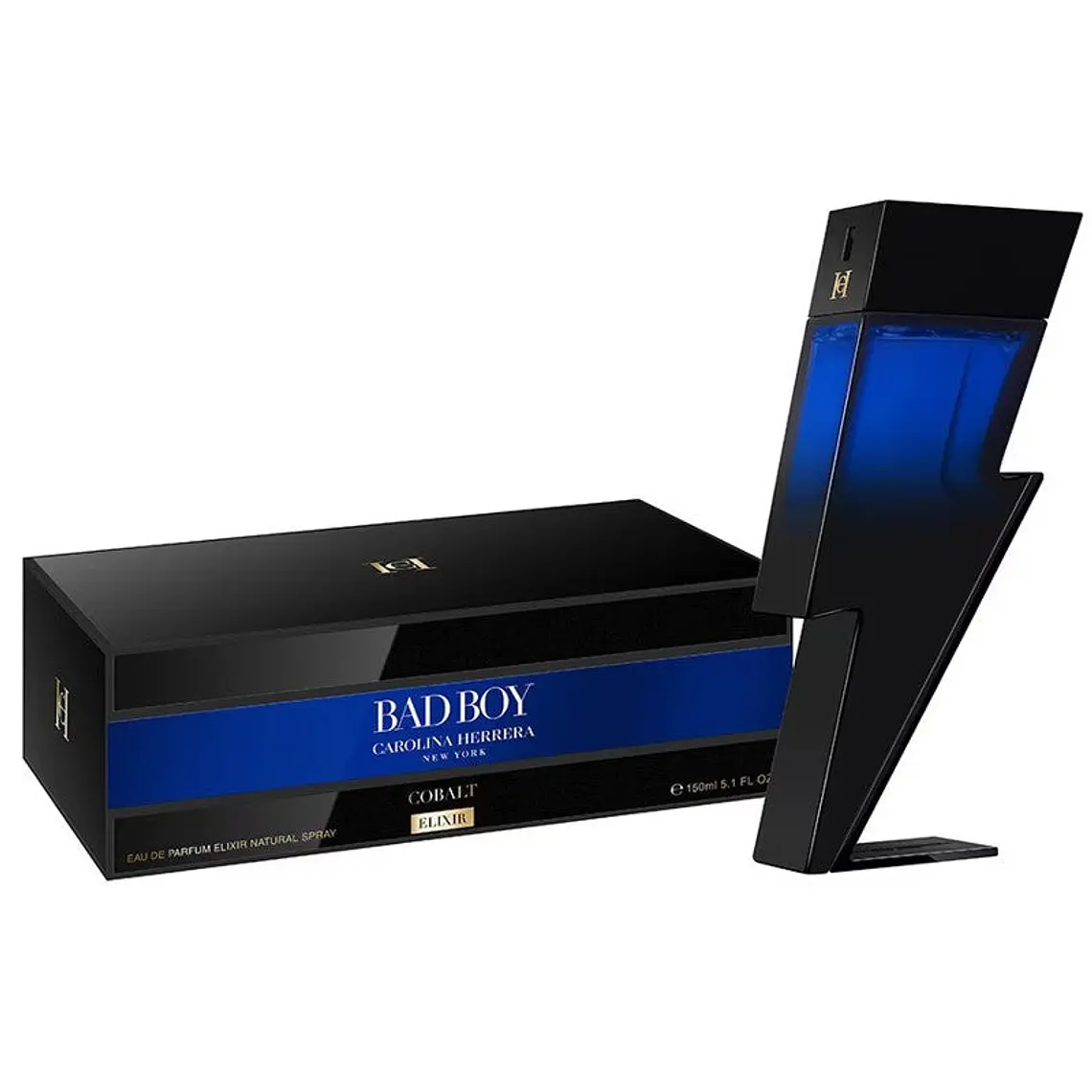 Perfume Carolina Herrera Bad Boy Cobalt Elixir EDP 150 ML Hombre 1