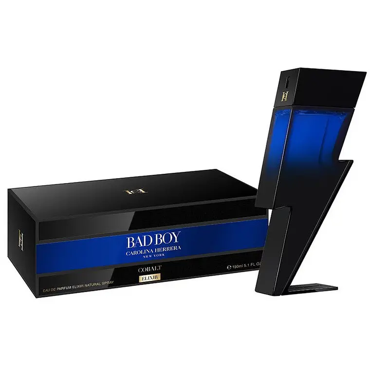 Perfume Carolina Herrera Bad Boy Cobalt Elixir EDP 150 ML Hombre 1