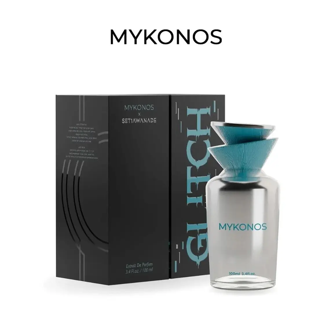Perfume Mykonos Glitch Extrait de Parfum 100 ML Unisex- Aventus 1