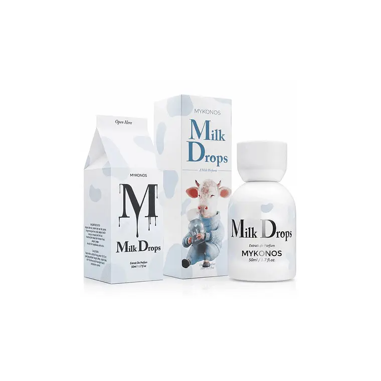 Perfume Mykonos Milk Drops extrait de parfum 50ml Unisex- Milk Musk 1
