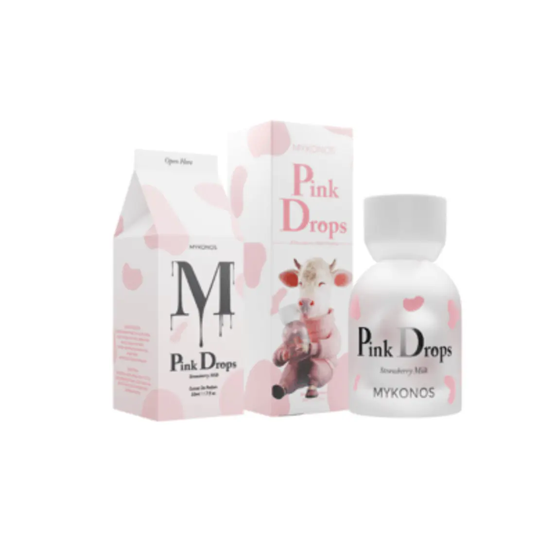 Perfume Mykonos Pink Drops Extrait de Parfum 50ml Unisex- Yum Boujee Marshmellow 1