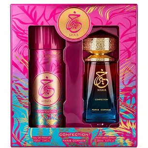 Estuche Paris Corner Khair Confection EDP 100 ml + Perfumed Spray 200 ml Unisex