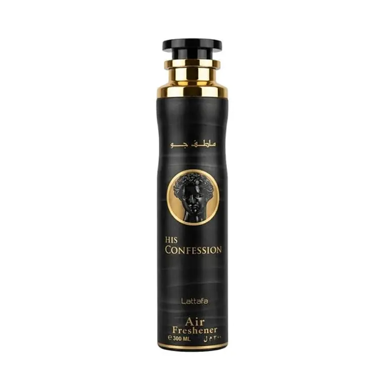 Desodorante Spray Lattafa His Confession Ambiental 300 Ml Hombre 1