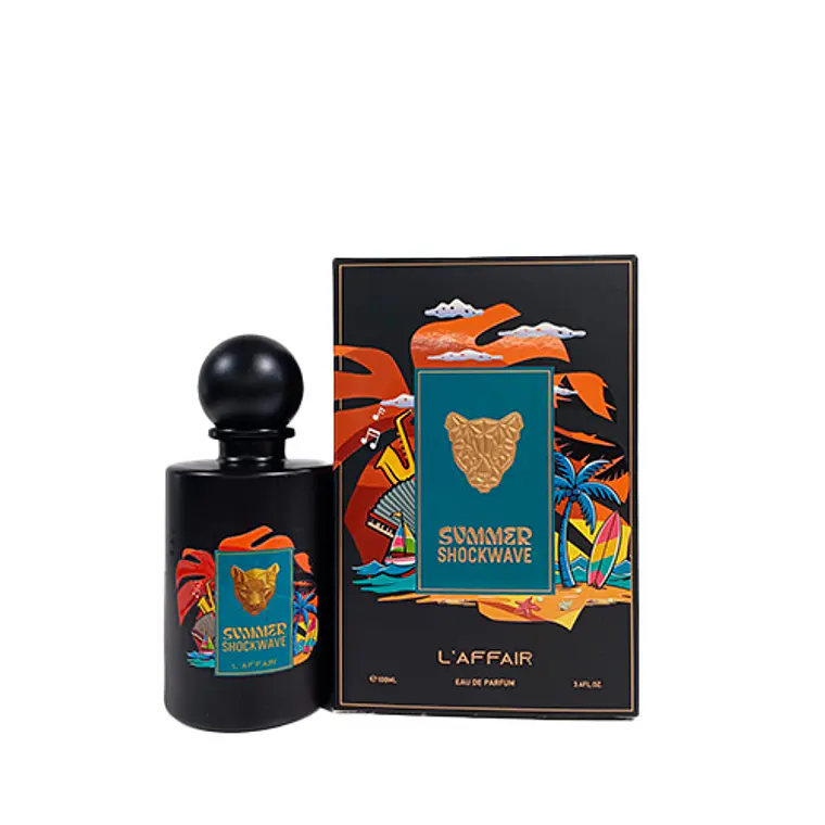 Perfume L'Affair Summer Shockwave Edp 100ml Unisex - Inspirado En Summer Hammer 1