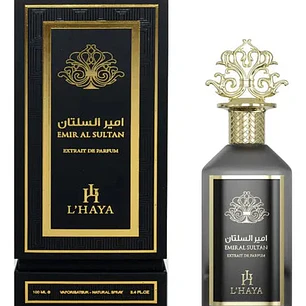 Perfume Lhaya Emir Al Sultan Extrait De Parfum 100Ml Unisex- Matiere Noir