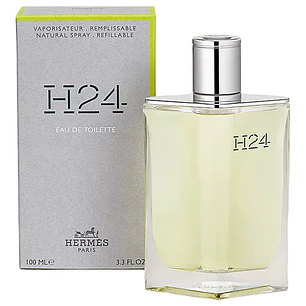 Perfume H24 EDT 100 ml Hermes Recargable/Refill (Hombre)