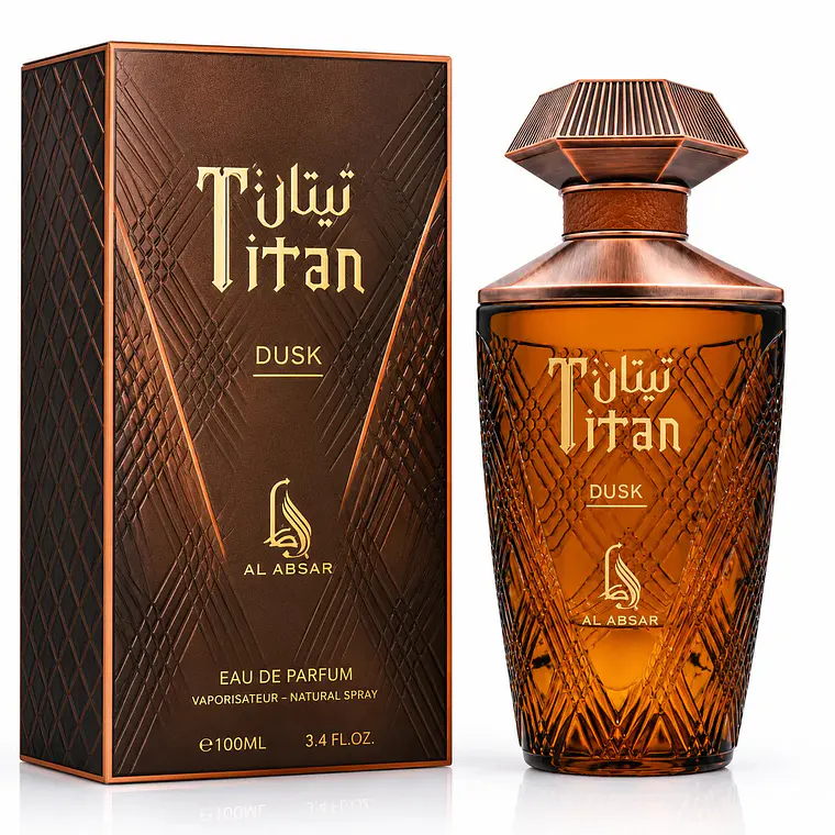 Perfume Al Absar Titan Dusk Eau De Parfum Edp 100ml Unisex (Inspirado En Hero Parfum) 1