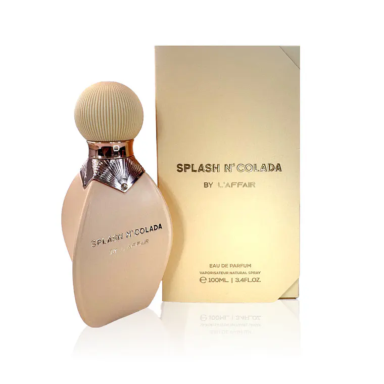 Perfume L'Affair Splash N Colada Edp 100ml Unisex- Aroma Piña colada 1