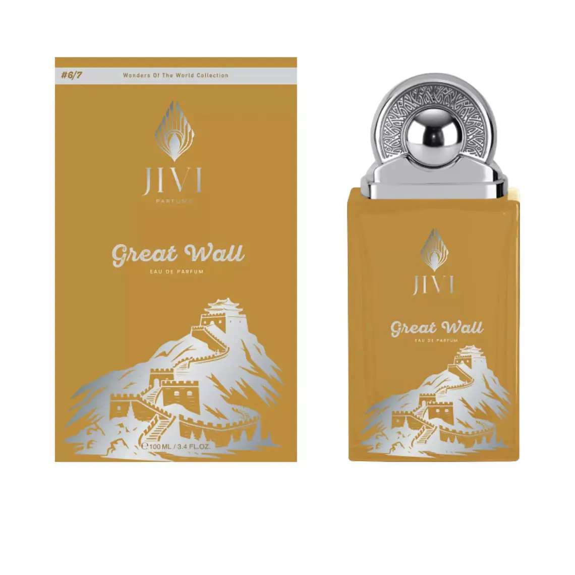 Perfume Jivi Parfums Great Wall Wow Edp 100Ml Hombre - Inspirado de Boss Bottled 1