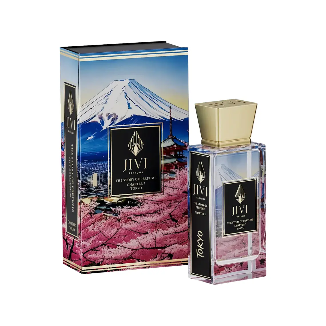Perfume Jivi Parfums Chapter 7 Tokyo the Story of Perfume Jivi Edp 100ML Unisex - Inspirado en Cassiopea Tiziana Terenzi 1