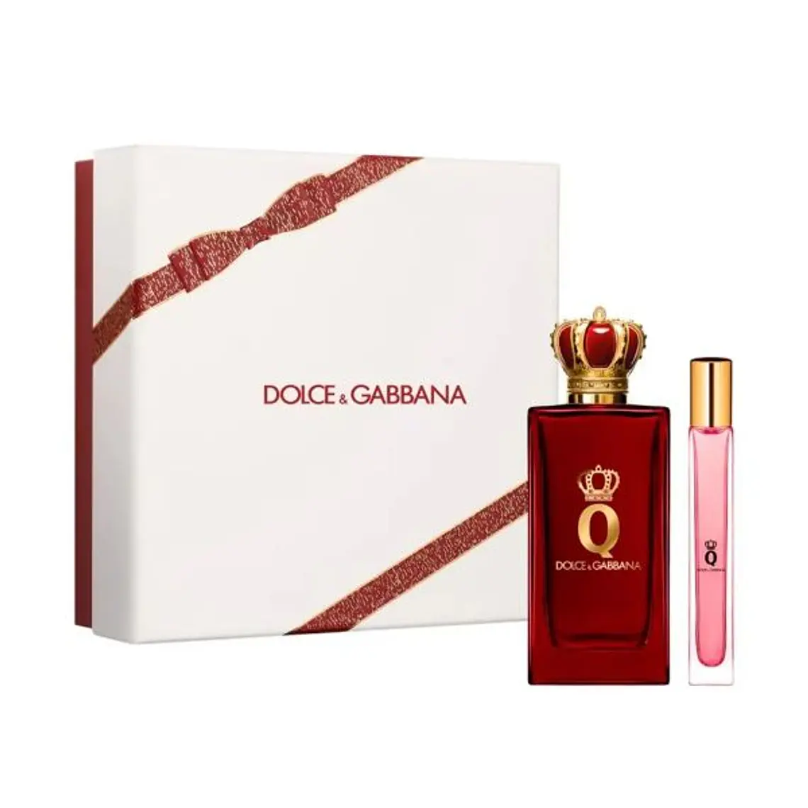 Estuche Dolce And Gabbana Q Parfum 100 ml + Mini EDP 10 ml Mujer 1