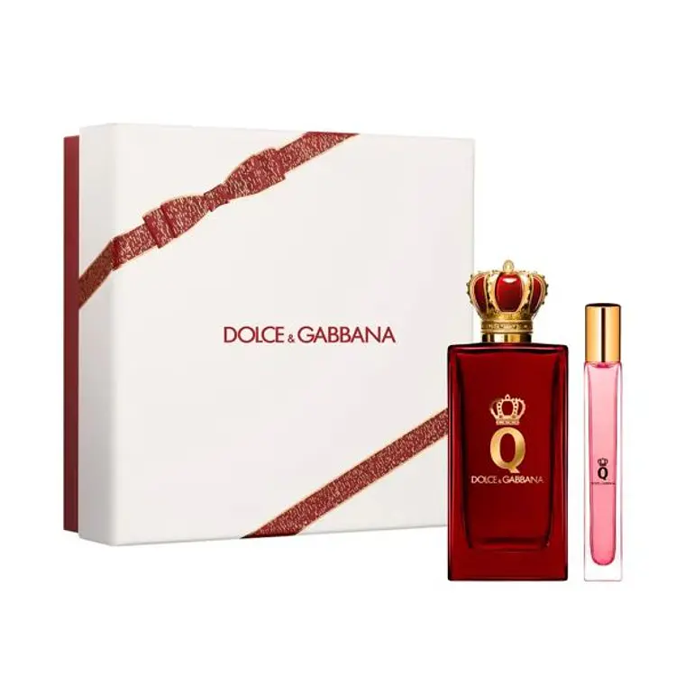 Estuche Dolce And Gabbana Q Parfum 100 ml + Mini EDP 10 ml Mujer 1