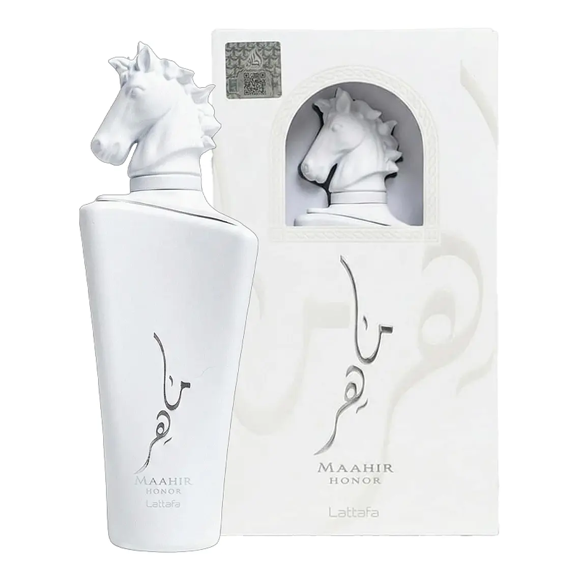 Perfume Lattafa Maahir Honor Edp 100ml Unisex- Blanco 1