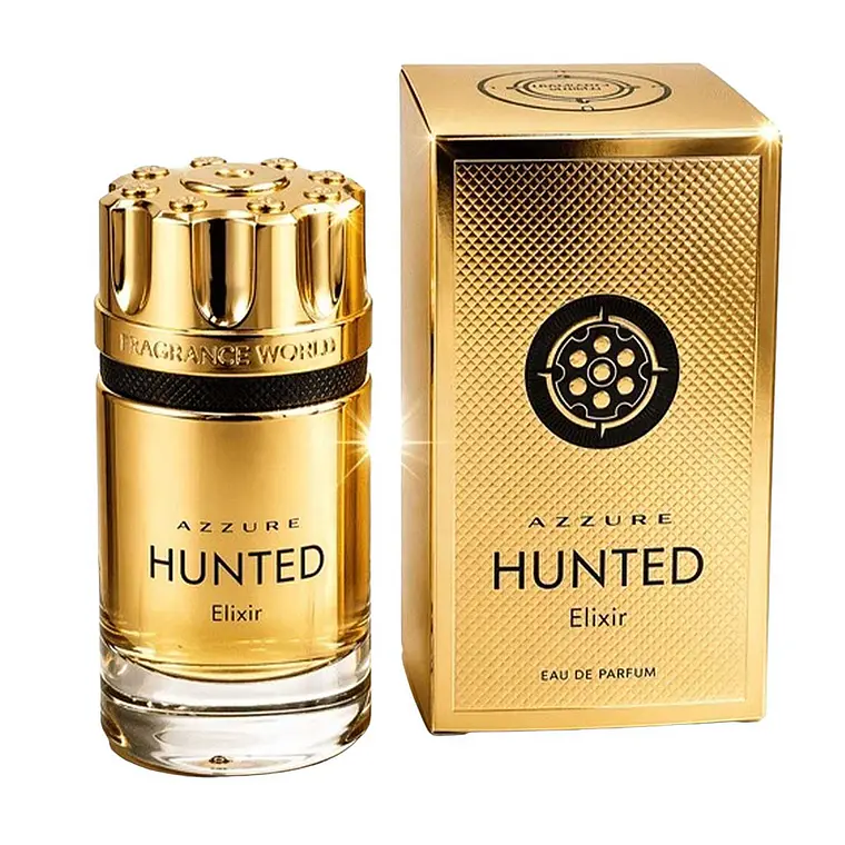 Perfume Fragrance World Azzure Hunted Elixir EDP 100 ml Hombre 1