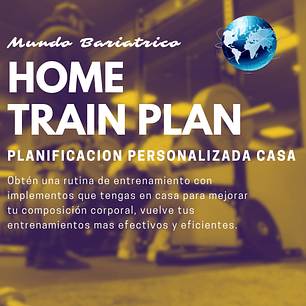 Planificación Entrenamiento para Casa