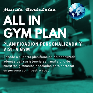 Entrenamiento Presencial y Planificación 