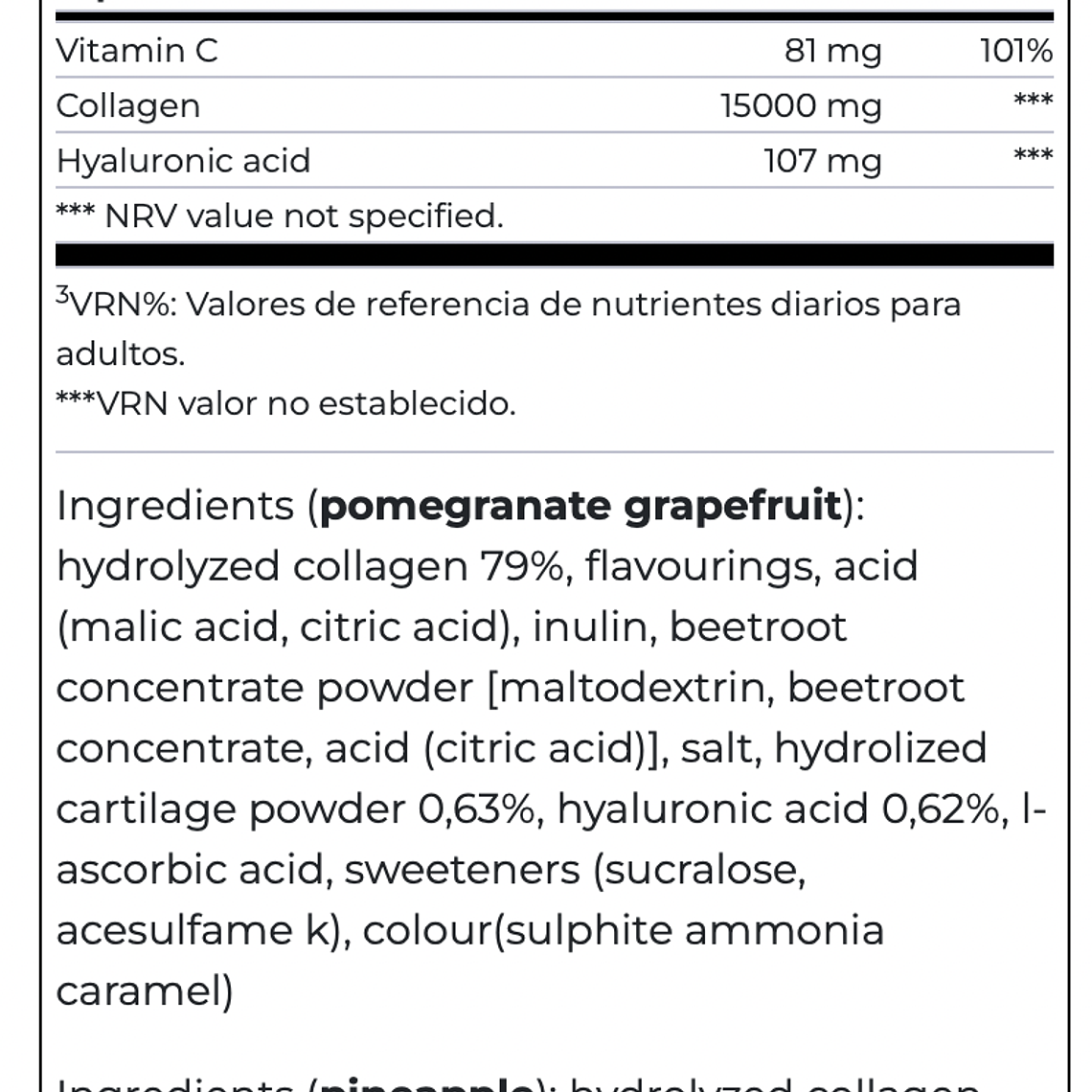 Collagen Xpress - Colageno + Vit. C + Acido Hialuronico 6