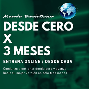 Entrena desde Cero: Plan de 3 Meses - Básico 