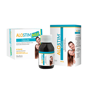 Pack Alostim Biotina + Alostim Max