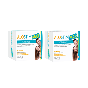Alostim Max 60 Capsulas Pack 2 Unidades