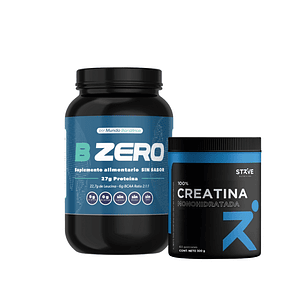 PREVENTA ENTREGAS 22 DICIEMBRE // PROTEINA SIN SABOR - B ZERO & CREATINA MONOHIDRATADA MICRONIZADA - SIN SABOR