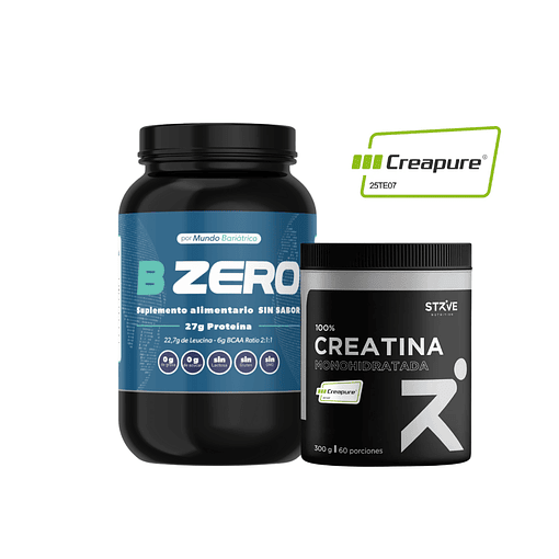 PROTEINA SIN SABOR - B ZERO & CREATINA CREAPURE®- SIN SABOR