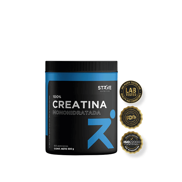 Creatina Monohidratada Micronizada 200 Mesh - Sin Sabor - Strive 1